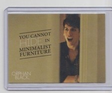 2016 Cryptozoic Orphan Black Season 1 Quotes Insert Trading Card #Q5