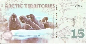 Arctic Territories, $15, 2011, Polymer, UNC Walrus # 7 - Picture 1 of 2