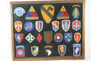 Parche DE COLECCIÓN WW2 EE. UU. 101ª División Aerotransportada COLECCIÓN DE 23 ORIGINALES - Imagen 1 de 6