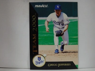 1992 (METS) Pinnacle Team 2000 #45 Gregg Jefferies - Image 1 of 2