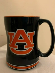 Auburn University Tigers NCAA 14oz Relief Coffee Mug (Brand New) - Picture 1 of 9