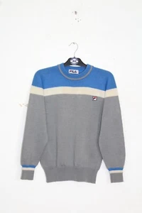 FILA 80'S VINTAGE SIRO KNIT WOOL SWEATSHIRT,BJ,THE BUSINESS,RETRO,SIZE:MEDIUM - Picture 1 of 5