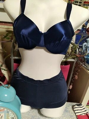 DELICATES 34C SEGUNDA PIEL CONJUNTO MAIDENFORM PANTY M SEDOSO ELÁSTICO BRILLANTE SUAVE NUEVO SIN ETIQUETAS Foto 1 de 4