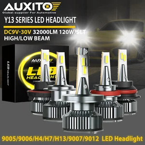 AUXITO LED Headlight High Low Fog Bulbs Kit White Bright For Ford F-150 1987-24 - Picture 1 of 15