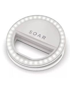 NEW SOAR LED Clip On Ring Selfie Light NIB Clip-on Diva Insta-worthy Photos - Photo 1 sur 3