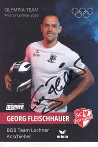 Georg FLEISCHHAUER - Deutschland, Gold WM 2023 Bob, Original-Autogramm! - Picture 1 of 1