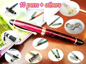 Venta especial, 10 plumas estilográficas coleccionables, una antorcha UV + una lupa de joyero gratis - Imagen 1 de 12