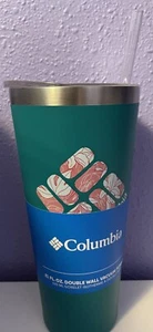 Columbia 21 Oz. Doppelwandiger Becher mit Strohhalm - Bild 1 von 3