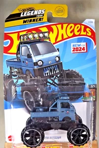 2024 Hot Wheels #1 HW Dream Garage 3/5 MAZDA AUTOZAM Gray w/Black OROH6 Spokes - Picture 1 of 5