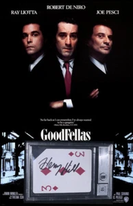 Henry Hill "Goodfellas MOB" Signed Playing Poker Card Auto Beckett BAS 10 Mint - Picture 1 of 6