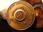 Alcoholics Anonymous 11 Year AA  Bronze Medallion Coin Token Chip Sobriety Sober