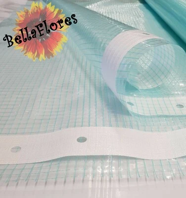 KONEGE SALE BellaFlores Gitterfolie Gewächshausfolie 1,50m breit, Wunschlänge, 2,98€/m²