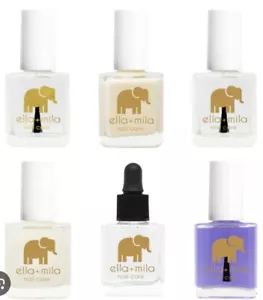 Ella + Mila Nail Care, Cuticle Oil, Ridge Filler, Strengthener, etc ~ You Choose - Picture 1 of 1