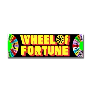 Wheel Of Fortune Premium Arcade Marquee For Restoration Backlit Sign - Picture 1 of 1