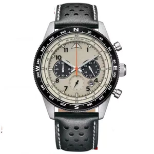 NUEVO Reloj Automático Hombre Cuarzo Impermeable Multifunción Redondo... - Imagen 1 de 8