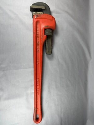 Wright 24 pipe wrench -- 24+ inches long. Manufacturer part # 9R31030 - Image 1 of 4