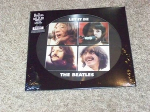 THE BEATLES "LET IT BE" GERMAN IMPORT 12' PICTURE DISC BRAND NEW - Picture 1 of 2