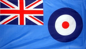 RAF ENSIGN 3 X 2 FEET FLAG ROYAL AIR FORCE R.A.F. BRITISH MILITARY ARMED FORCES - Picture 1 of 1