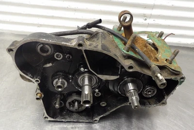 96-02 Honda CR80R / CR80RB lower end engine motor crankcase FOR PARTS / REPAIR - Image 1 of 4