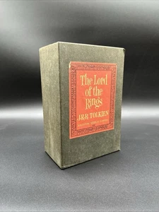 DER HERR DER RINGE Trilogie Second Revised Edition 1965 HCDJ Box Set TOLKIEN - Bild 1 von 17