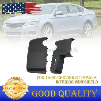 NEW Interior Windshield Trim Mirror View Cover Fit 2014-2020 Chevrolet Impala US Foto 1 de 4