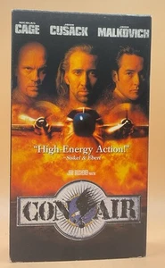 Con Air VHS 1995 John Malkovich Nicolas Cage **Buy 2 Get 1 Free** - Picture 1 of 3