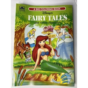 Golden Books Disney Märchen andere Favoriten ein großes Malbuch Vintage 90er - Bild 1 von 6