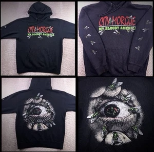 City Morgue My Bloody America Tour Hoodie Size Large - Picture 1 of 12