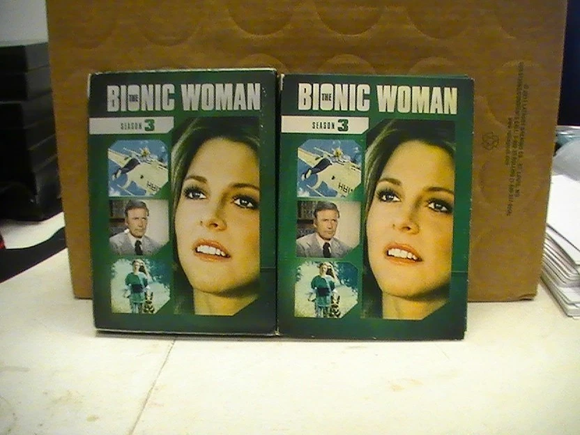 The Bionic Woman 1976 Season 3 5 DVD 2011 Lindsay Wagner Lee Majors Cyborg Jaime - Image 1 of 4