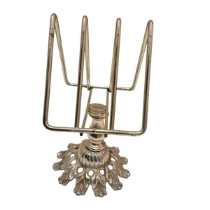 Caddie Creations Vintage Gold Tone Guest Towel Holder Stores Face Hand Towels - Picture 1 of 7