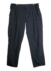 5.11 Tactical Taclite Pro Cargo Pants Mens 42x34 Black Utility Workwear 74273 - Picture 1 of 15