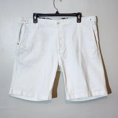 Diesel Shorts Mens 36 White Button Fly Cotton Denim Casual Streetwear - Image 1 of 4