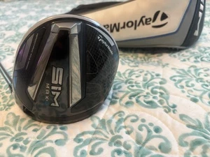 Taylormade Sim Max D 10.5° Driver S Flex Helium RH Ust Mamiya  - Picture 1 of 8