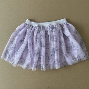 Disney Princess Tulle Tutu Skirt Girls Size 6 PurpleFlowers and Birds Design - Picture 1 of 6