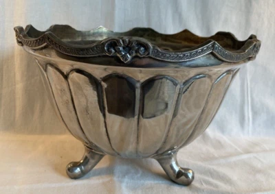 Vintage Silverplate  Bowl Made in India - Image 1 of 4