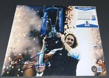 STEFANOS TSITSIPAS SIGNED 8X10 PHOTO WIMBLEDON US OPEN GREECE AUSTRALIAN BAS A
