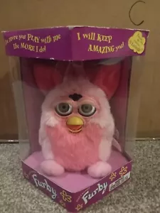 Tiger Electronics Furby Pink Flamingo 1999 de colección 3ª generación nuevo sellado - Imagen 1 de 7