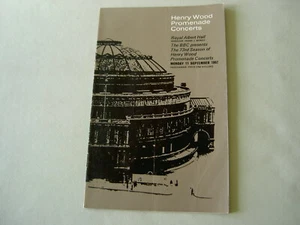 Programme: Royal Albert Hall, Proms 1967 MENDELSSOHN Symphony No. 4 etc Abbado - Picture 1 of 3