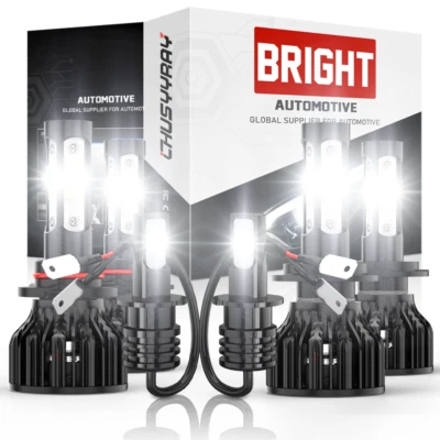 Para For Subaru Tribeca 2008 2009-2013 2014 - Kit de faro LED + luz antiniebla - Image 1 of 4