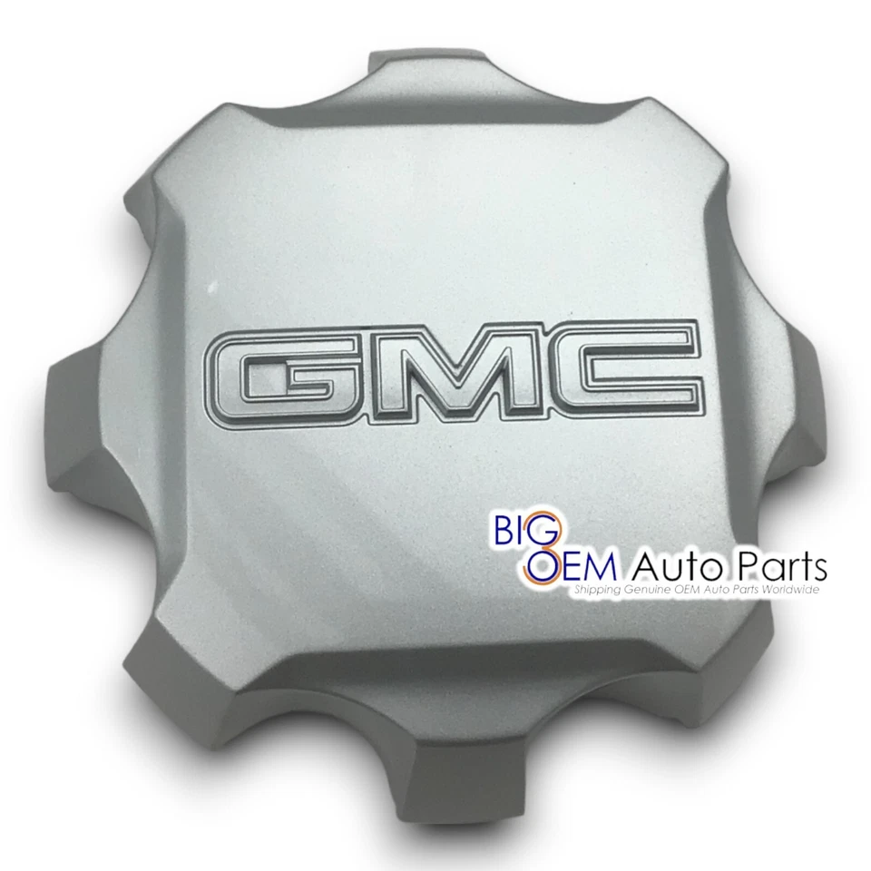 GMC Sierra 2500 3500 2020 tapacubos de rueda delantera trasera de aluminio OEM nuevo 233378309 Foto 1 de 4