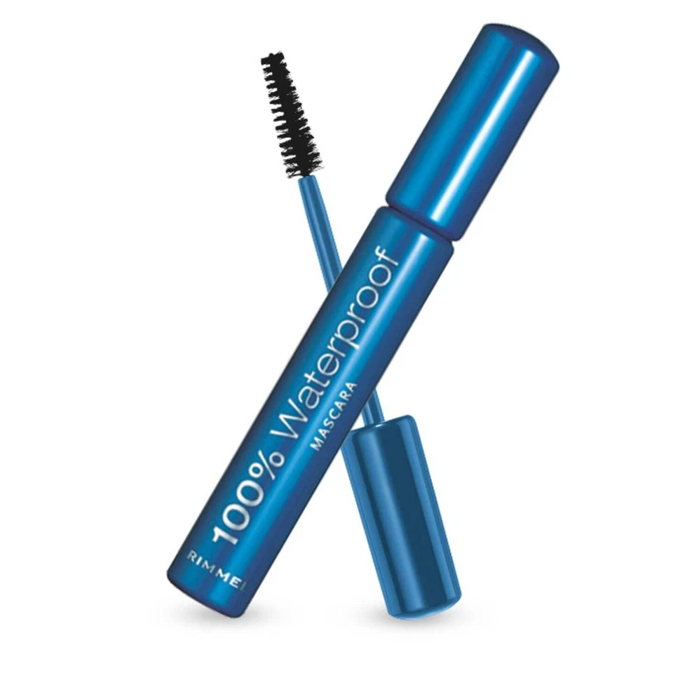 Mascara 100% Waterproof Rimmel - Noir - Photo 1/1