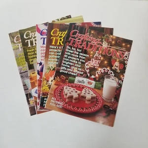 5 Crafting Traditions 1997 Magazine Lot Mar Apr May Jun Jul Aug Sep Oct Nov Dec - Picture 1 of 10