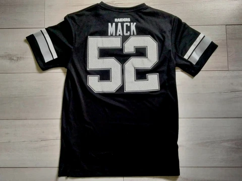 NFL Team Apparel Khalil Mack #52 Oakland Raiders Football Jersey Medium New Cover