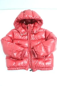MONCLER RED FUSTET JACKET KIDS G2-954-1A55B-10-68950-45R-8Y SIZE 8Y - Picture 1 of 9