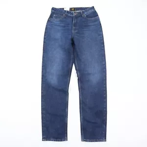 Jeans LEE Carol Para Mujer 29 Regular Recto Azul Denim Humor Oscuro Nuevos con Etiquetas NUEVO - Imagen 1 de 7
