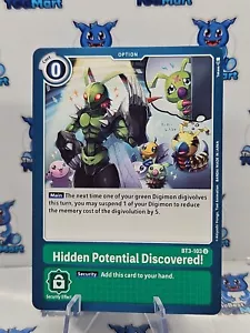 Digimon Card - Hidden Potential Discovered! BT3-103 - Unco - NM - Foto 1 di 2