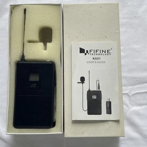 FIFINE K031B Wireless USB Lavalier - Black - Picture 1 of 9
