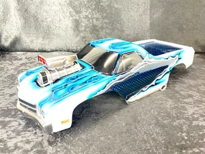 CUSTOM PAINTED 1/8 RC TRUCK BODY TRAXXAS T/E MAXX REVO 2.0 KRATON SAVAGE 7177 - Picture 1 of 11
