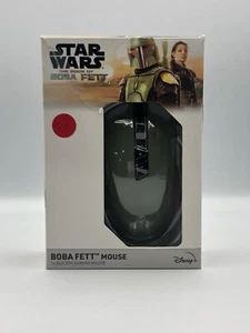 NEW Star Wars The Book Of Boba Fett 14 Button Wired Gaming Mouse Green 16000 DPI - Picture 1 of 1