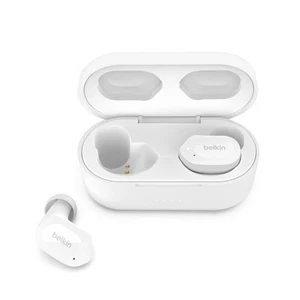 Belkin SOUNDFORM Play True Bezprzewodowe słuchawki douszne, słuchawki bezprzewodowe z 3 zaprogramowanymi korektorami - Zdjęcie 1 z 7